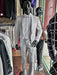 Mens One Button Shawl Lapel Gray Suit