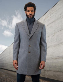 Statement Gray Overcoat