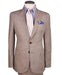 Dark Tan ~ Taupe ~ Khaki Big and Tall Linen Suit