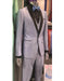 Retro Paris Fancy Light Blue Suit