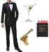 Halloween Packages Black Suit