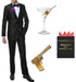 Halloween Packages Black Suit
