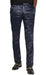Shiny Dress Pants - Sateen Navy Mens Pants