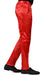 Shiny Dress Pants - Sateen Red Mens Pants