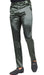 Shiny Dress Pants - Sateen Olive Mens Pants