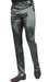 Shiny Dress Pants - Sateen Olive Mens Pants