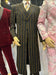 Maxi Length - Black and Gold Pinstripe Zoot Suit - Long Suit