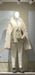 Mens Six Button Peak Lapel Suit Off-White