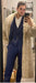 Mens Button Closure Shawl Lapel Coat Ivory