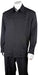 Mens 100% Polyester Two Pieces Walking Suit Black