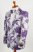 White and Purple Blazer - Paisley Sport Coat - FloralProm Tuxedo