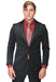 Mens Velvet Suit - Black Suit