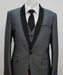 Gray Tuxedos - Wedding Tuxedo - Prom Suit