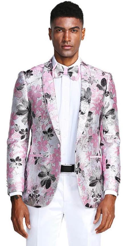 Black and Pink Suits for Men: Look Sharp for Less - MensUSA