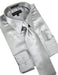 Mens Silver Dress Shirt - Silver Grey
