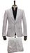 Mens 1 Button Slim Fit Peak Lapel Suit LPink