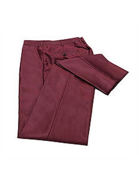 Mens Metallic Dress Pants - Burgundy Pants