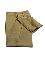 Mens Metallic Dress Pants - Tan Pants