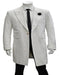 Zoot Suit Made of Velvet Fabric - 1920s Velvet Suit (Black Pants) - White