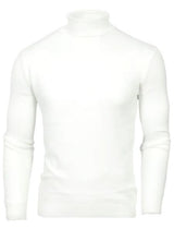 Turtleneck Sweater - White