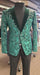 Mens Suit Green
