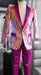 Mens Suit Rose