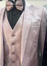 Mens Suit Light Pink