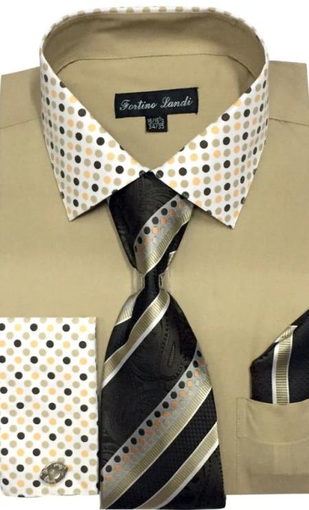 Fortino Landi Shirt FL630-Tan