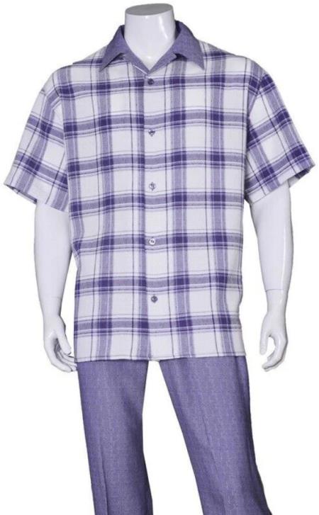 Fortino Landi Walking Set M2972-Purple