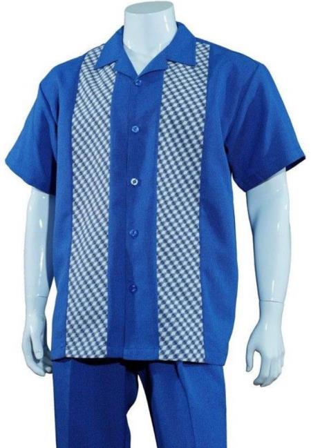 Fortino Landi Walking Set 2968C-Blue