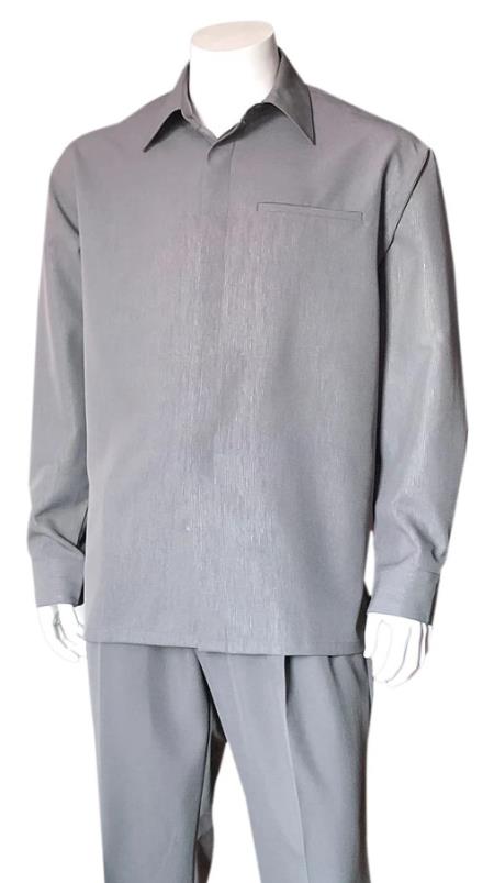 Fortino Landi Walking Set M2764-Grey
