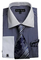 Men Shirt FL631-Navy