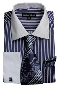 Men Shirt FL631-Navy