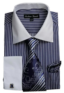 Men Shirt FL631-Navy