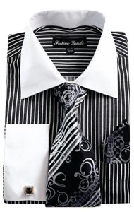 Men Shirt FL631-Black