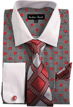 Men Shirt FL632-Red