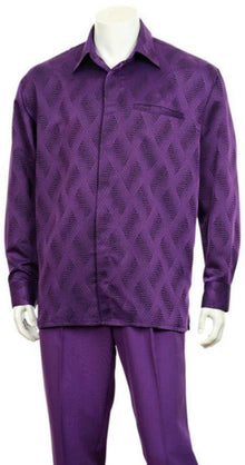 Fortino Landi Walking Set M2766-Purple