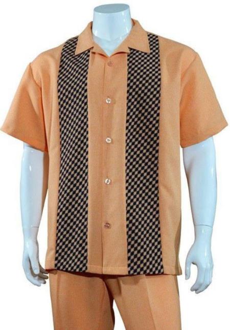 Fortino Landi Walking Set 2968-Rust