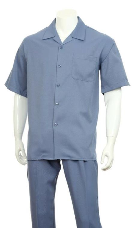 Fortino Landi Walking Set M2976-Blue