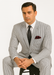Men's 2pc Summer Seersucker Modern Fit Suit In Black Pinstripe