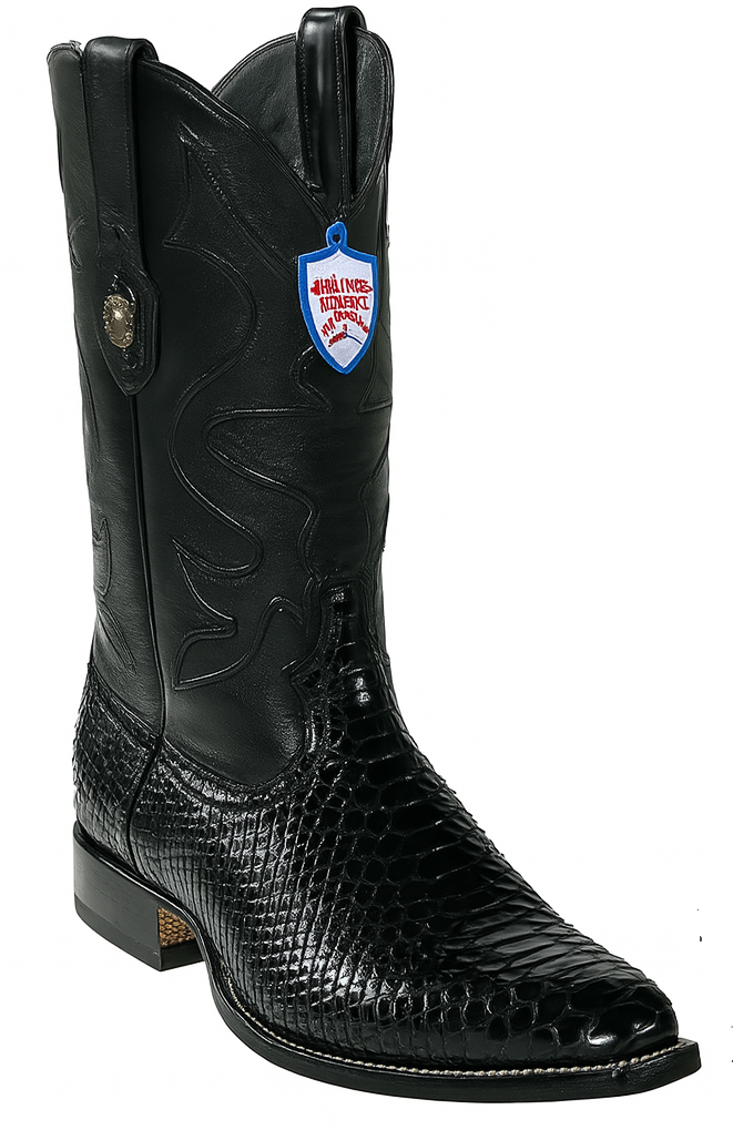 Men's Wild West Python Skin 3X Toe Boots 29557 - Image 6