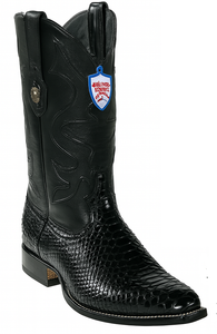 Men's Wild West Python Skin 3X Toe Boots 29557