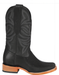 Los Altos Boots Single Stone Stingray And Deer Black