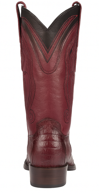 Ostrich Leg Cowboy Boots