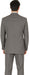 Men's Taupe Regular Fit Birdseye Pattern Side Vent Two Button Suit