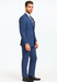 Indigo ~ Cobalt Blue ~ Teal New Blue Big and Tall Linen Suit