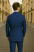 Wool Suit - Italian Made Business Suit by Statement Men's 3 Piece 100% Wool Modern Fit Suit - Classic Plaid Pattern