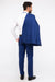 Indigo ~ Bright Blue ~ Cobalt Blue ~ Teal New Blue Linen Fabric Summer Men'S Suit 2 Button Style Flat Front Pants Regular Cut - Mens Linen Suit