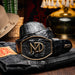 Marco Di Milano Iowa Black Leather Belt