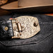 Marco Di Milano Iowa Black Leather Belt